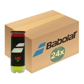 Balle de Padel Babolat Court Padel X3 Yellow (Boîte 24x3)