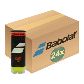 Padel Ball Babolat Court Padel X3 Yellow (Dose 24 x 3)