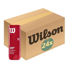 Balles de Padel Wilson X3 3-Tin (Boite de 24 x 3)