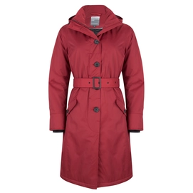 Imperméable Happy Rainy Days Dobby Canvas Padded Parka Rome Dark Red