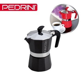 Percolator Pedrini Espresso 2-kops Antraciet