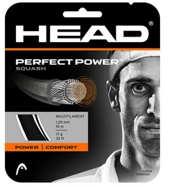 Squashsnaar HEAD Perfect Power Black (1,20mm/10m)