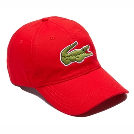Casquette Lacoste RK4711 Oversized Rouge
