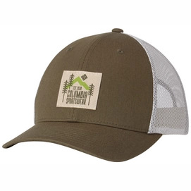 Pet Columbia Columbia Mesh Snap Back Peatmoss Evergreen Patch