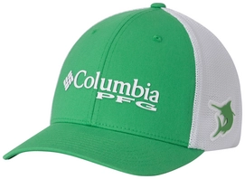 Pet Columbia PFG Mesh Ball Cap Emerald City Marlin L/XL