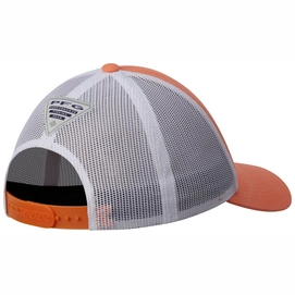 Pet Columbia PFG Mesh Snap Back Ball Cap Bright Peach Marlin