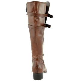 Dameslaars JJ Footwear Piraens Cognac Kuitmaat XL