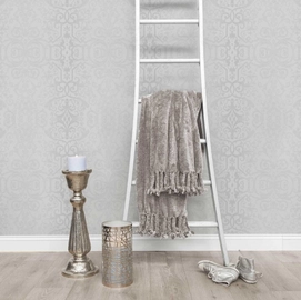 Plaid HNL Deco Fleece Melange Glacier Grey