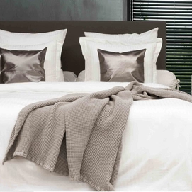 Plaid HNL Deco Wafel Taupe Grey