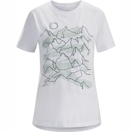 T-Shirt Arc'teryx  Playground SS Weiß Damen
