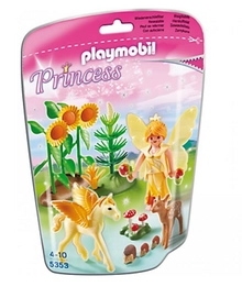 Playmobil Herfstfee Met Pegasusveulen Goudstof 5353