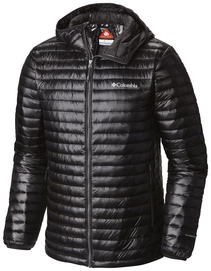 Winterjas Columbia Platinum Plus 740 TurboDown Hooded Jacket Men's Black