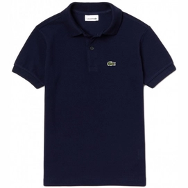Lacoste Polo Kids Classic Fit Blue Marine-Maat 110