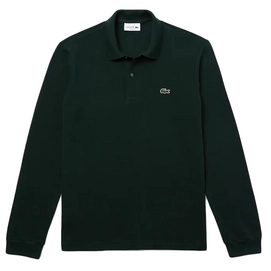 Polo Shirt Lacoste Men L1312 Long Sleeve Classic Fit Sinople-3