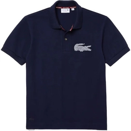 Polo Lacoste Men PH2676 Made in France Classic Fit Navy Blue-4