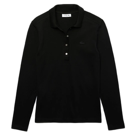 Polo Lacoste Women PF5464 Longsleeve Slim Fit Zwart