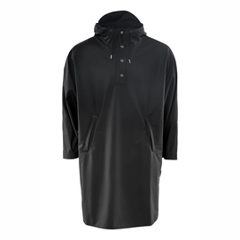 Regenjas RAINS Poncho Black