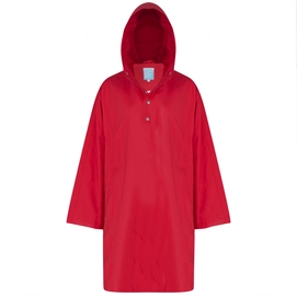 Poncho Happy Rainy Days Cape Rosa Red