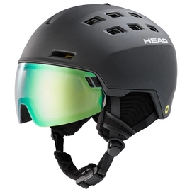 Skihelm HEAD Rachel 5K Visor Photo MIPS Black Unisex