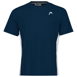 Tennisshirt HEAD Slice Deep Blue White Herren