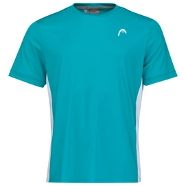 Tennisshirt HEAD Slice Petrol White Herren