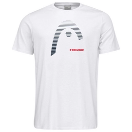 Tennisshirt HEAD Club Carl White Herren-L