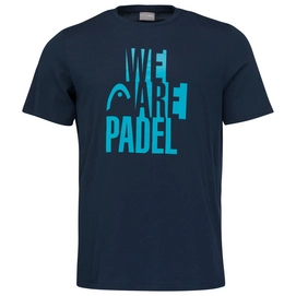 Tennisshirt HEAD Wap Bold Dark Blue Herren