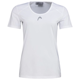 Tennisshirt HEAD Club 22 Tech White Damen