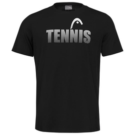 Tennisshirt HEAD Kids Club Colin Black-Maat 128