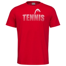 Tennisshirt HEAD Club Colin Red KInder-Größe 128