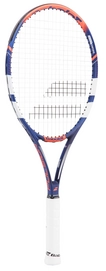 Tennisschläger Babolat Pulsion 102 Bleu Rouge Blanc (Besaitet)