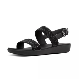 FitFlop Barra™ Crystalled Sandal Black