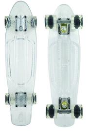 Skateboard Cool Shoe Cruiser 22'' Crystal White