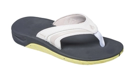 Slipper Reef Girls Slap 3 Wit/Lime