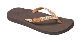 Slipper Reef Ginger Brown Peach