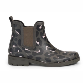 Regenlaars Aigle Women Carville Print Leopard Kaki