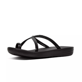 FitFlop Iqushion™ Wave Pearlised Black-Schoenmaat 38