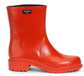 Regenlaars Aigle Women Fulfeel Mid Rouge