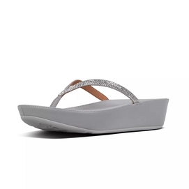 FitFlop Linny™ Crystalled Toe Post Silver