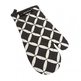 Ofenhandschuh KOOK Cross Grey