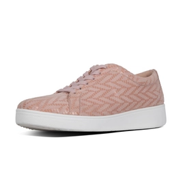 FitFlop Rally™ Chevron Sneaker Oyster Pink