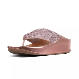 FitFlop Twiss™ Crystal Toe Post Oyster Pink