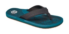 Slipper Reef Machado Day Prints Palm Teal