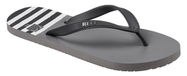 Flip Flops Reef Switchfoot Prin Grau Schwarz Herren