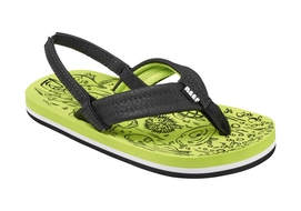 Slipper Reef Grom Footprints Green