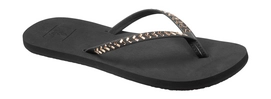Tongs Reef Women Bliss Embellish Black Bronze