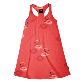 Tank Dress SNURK Kids Floating Flamingo-Maat 152