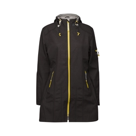 Regenjas Ilse Jacobsen RAIN07B Zwart Geel