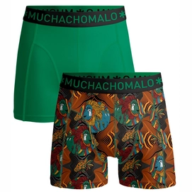 Boxershort Muchachomalo Men Shorts Rastafarian (2-Pack)