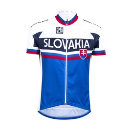 Fietsshirt Santini Team Slovakia Replica Short Sleeve